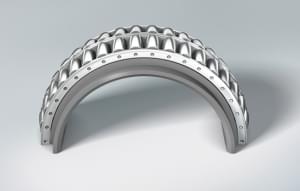 Dělené soudečkové ložisko Dělené soudečkové ložisko